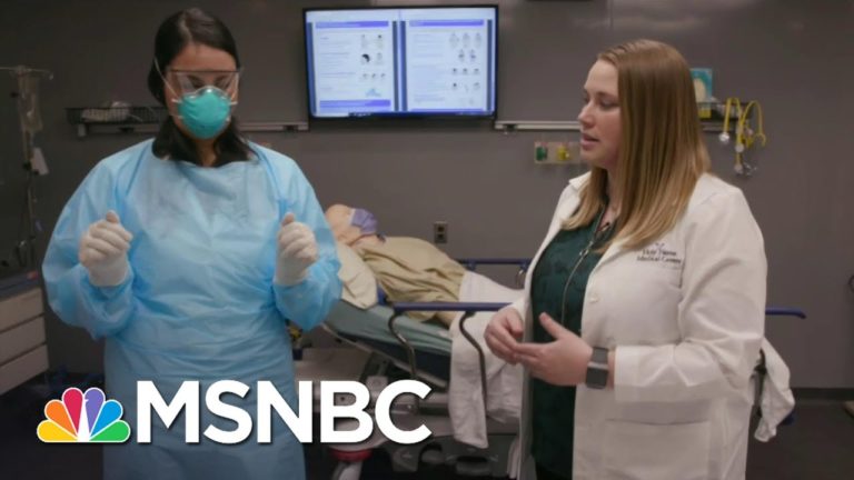 Health Care Workers Getting Sick Amid Shortage Of Hospital Supplies | The Last Word | MSNBC