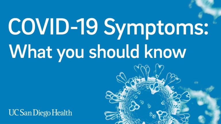 Are My Symptoms Related to COVID-19? | UC San Diego Health