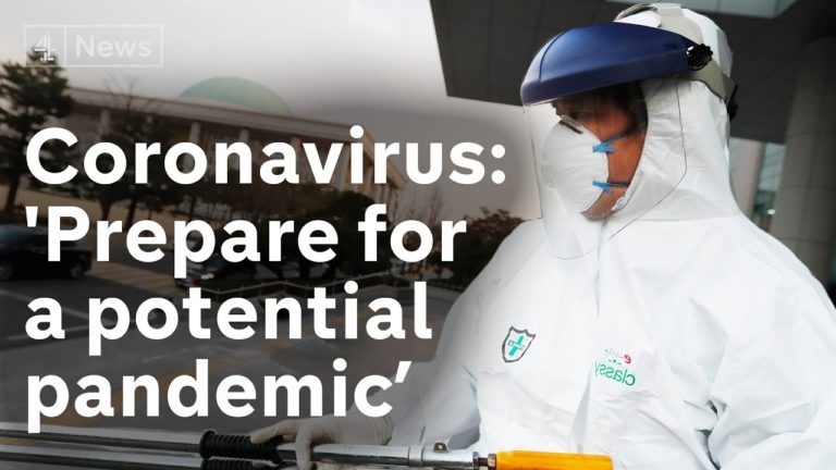 ‘Prepare for potential Coronavirus pandemic’ warns World Health Organisation ‘Prepare for potential Coronavirus pandemic’ warns World Health Organisation