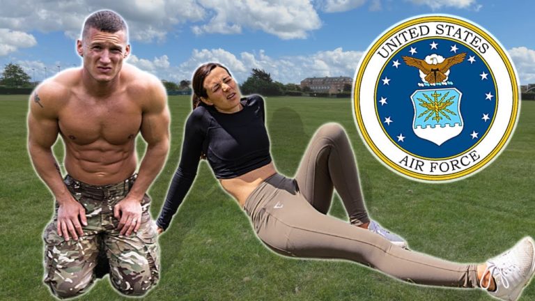 We tried the US Airforce Fitness Test without practice