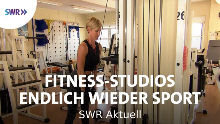 Wieder geöffnet – Fitness-Studios während Corona | SWR Aktuell