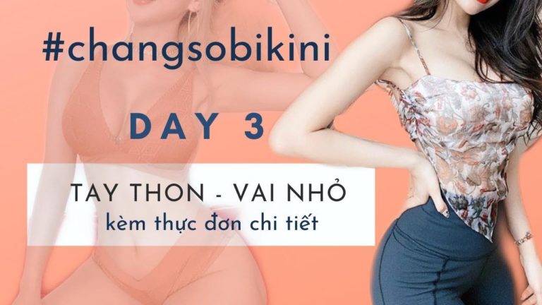 Chẳng sợ bikini | Ngày 3: Tay thon vai nhỏ | Trang Le Fitness