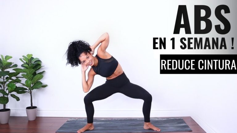 ABDOMINALES de PIE | Abdomen Plano en 7 Dias (Fitness by Vivi)