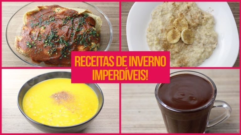 RECEITAS FIT DE INVERNO! | 6 Receitas Fitness Fáceis e Deliciosas nesse Frio!