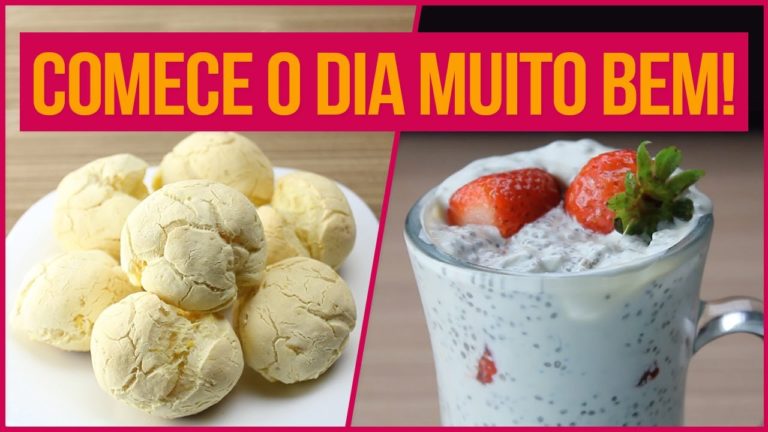 CAFÉ DA MANHÃ FITNESS FÁCIL DE FAZER! | Receitas Fitness Fáceis para um Dia Saudável!