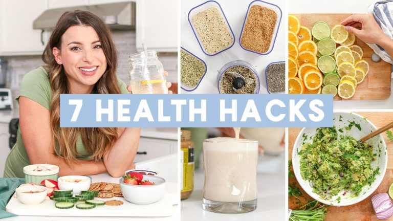7 Health Hacks You NEED to Try! 7 Health Hacks You NEED to Try!