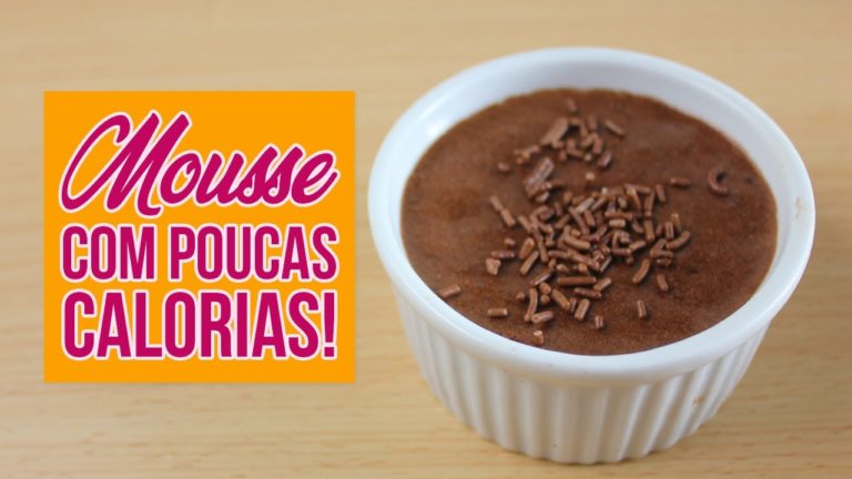 MOUSSE LIGHT DE 187 CALORIAS | Receita Fitness Deliciosa, Saudável e Fácil de Fazer!