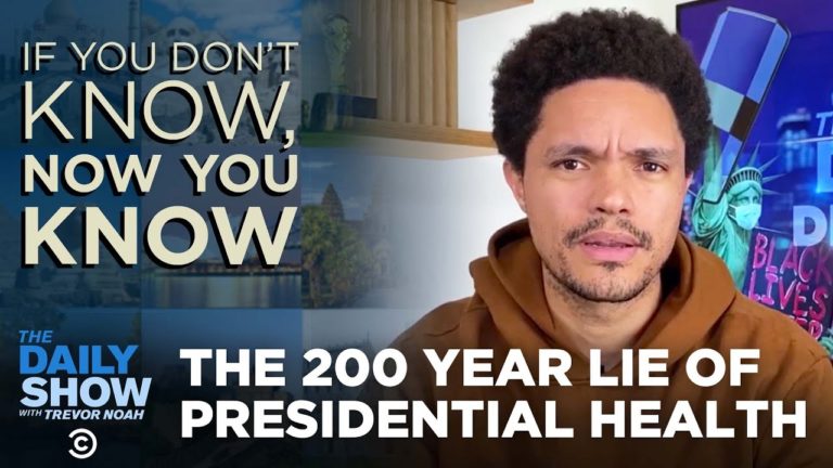 Presidential Health – If You Don’t Know, Now You Know | The Daily Social Distancing Show