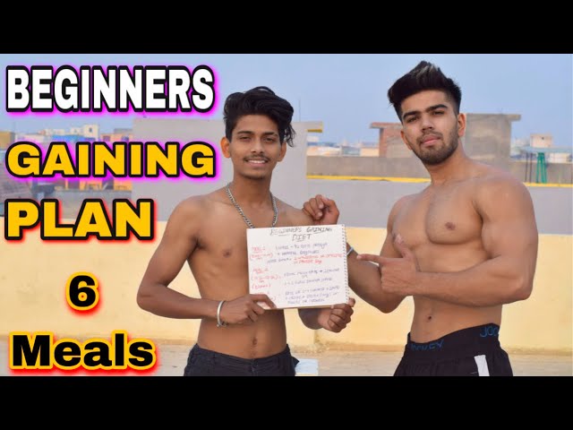 BEGINNERS GAINING DIET PLAN | GYM DIET FOR SKINNY GUYS| BADRI FITNESS