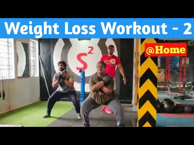 Weight Loss Workout -2 @Home | Indraja & Navindar | Beginers | Tamil | RD Fitness Unlimited