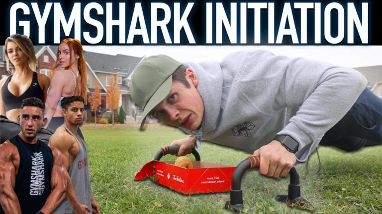 GYMSHARK INITIATION | Fitness + Food Challenge | Survival Of The Fittest