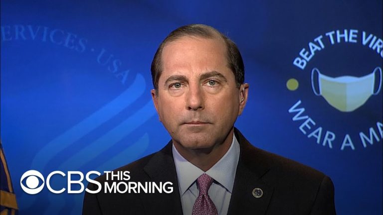 Health and Human Services Secretary Alex Azar on COVID-19 vaccine rollout and priorities