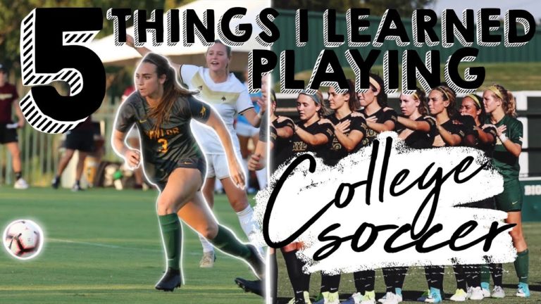 5 THINGS I LEARNED PLAYING D1 COLLEGE SOCCER | secrets to fitness & nutrition