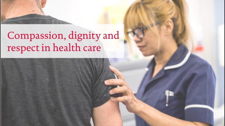 Compassion, dignity and respect in health care Compassion, dignity and respect in health care