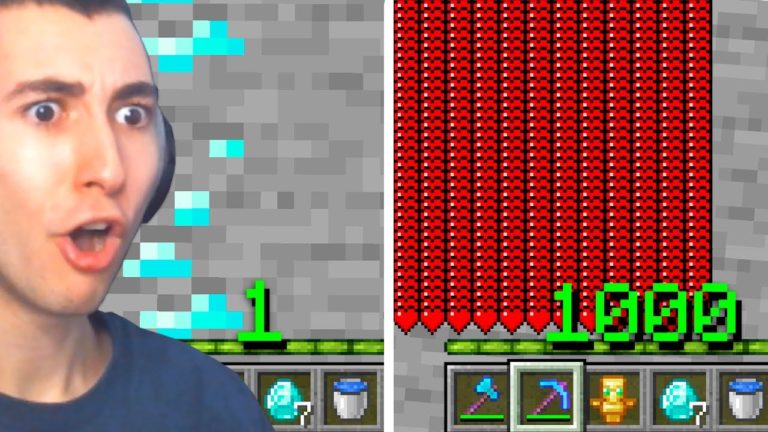 Minecraft, But Your XP = Your Health…