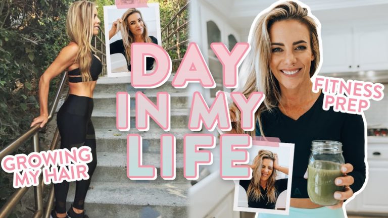 Day in the Life | Trying to Grow my Hair, My Fitness Prep