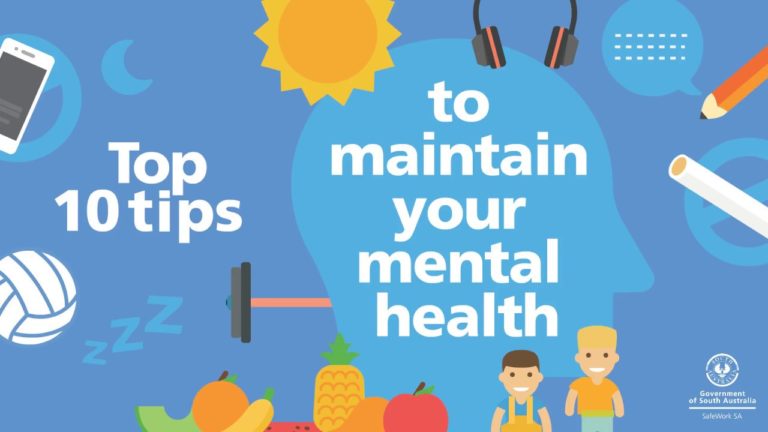 Top 10 tips to maintain your mental health