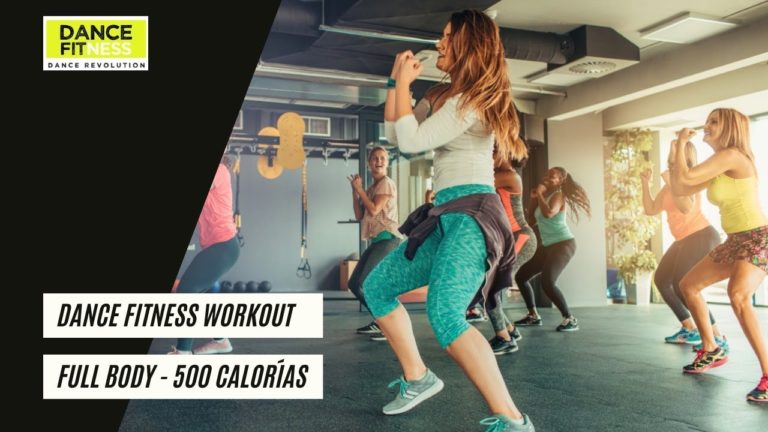 dance fitness full body 500 calorias.