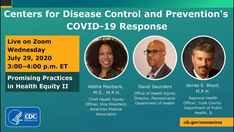 CDC COVID-19 Response Promising Practices in Health Equity II