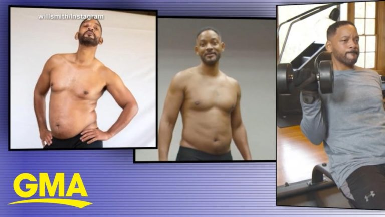 Follow Will Smith’s fitness journey l GMA