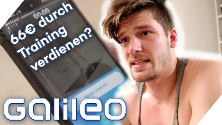 Cash verdienen durch Abnehmen? Die Fitness-App im Test | Galileo | ProSieben