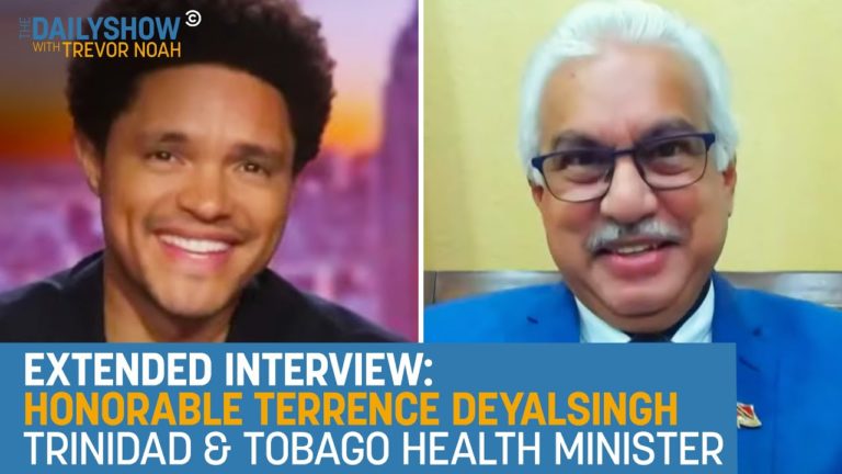 Minister of Health for Trinidad & Tobago Terrence Deyalsingh – Extended Interview | The Daily Show