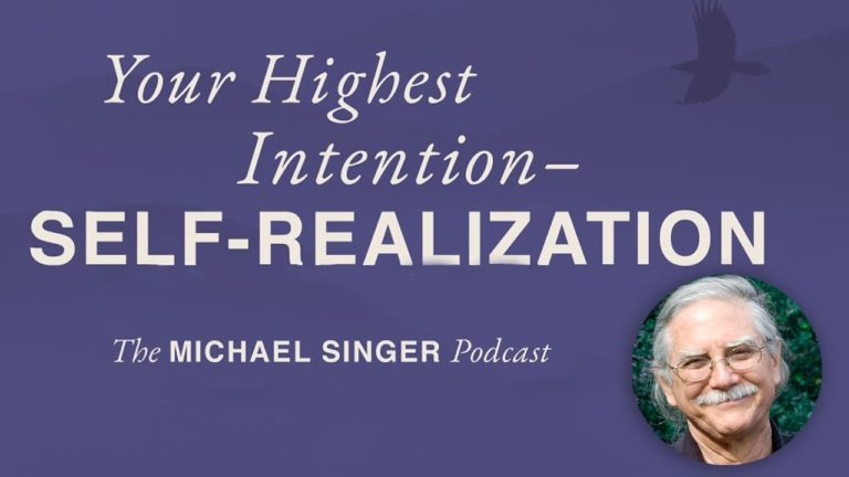 The Michael Singer Podcast: Your Highest Intention: Self-Realization