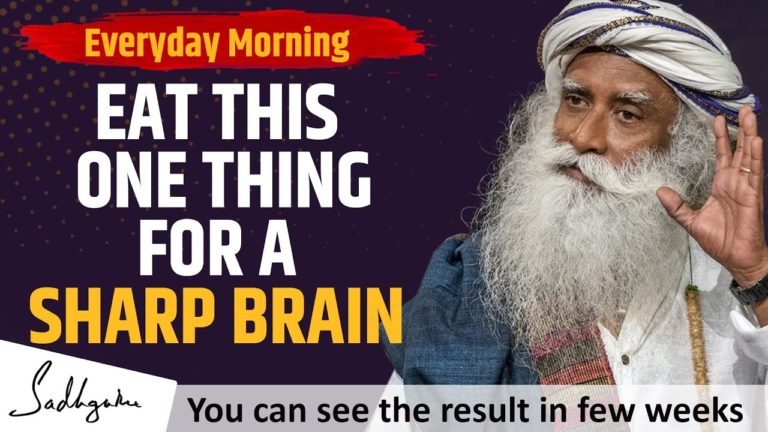 AMAZING RESULT !! EAT THIS  ONE THING FOR A SHARP MIND | JUST FOR FEW WEEKS | Sadhguru