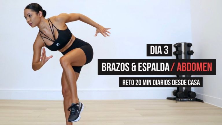 Brazos y espalda esculpidos y elegantes + Vientre plano | RETO quema grasa y tonifica | DIA #3 Brazos y espalda esculpidos y elegantes + Vientre plano | RETO quema grasa y tonifica | DIA #3