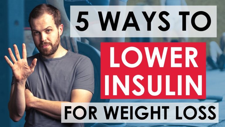 5 Ways to Lower Insulin Levels (naturally) for Weight Loss