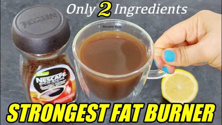 STRONGEST BELLY FAT BURNER – WEIGHT LOSS DRINK | 2 INGREDIENT COFFEE LEMON FOR WEIGHT LOSS