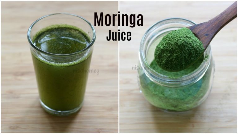 Moringa Juice For Weight Loss & Pcos – Homemade Moringa Powder