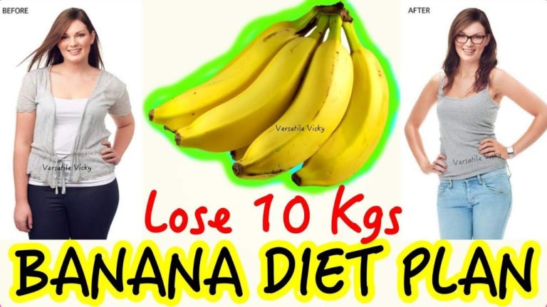 Banana Diet: Banana Diet Plan For Weight Loss – Lose 10Kg In 10 Days (Banana Diet)