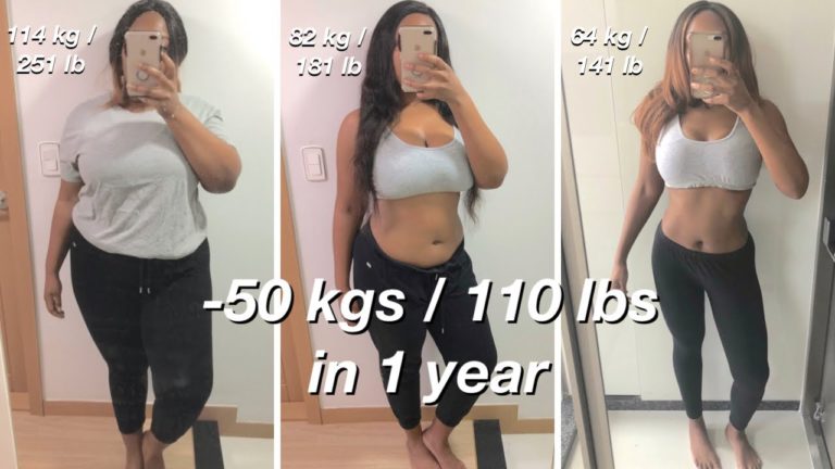 MY WEIGHT LOSS JOURNEY | -110 POUNDS IN 1 YEAR