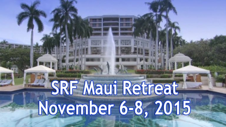 Self Realization Fellowship Maui Retreat 2015