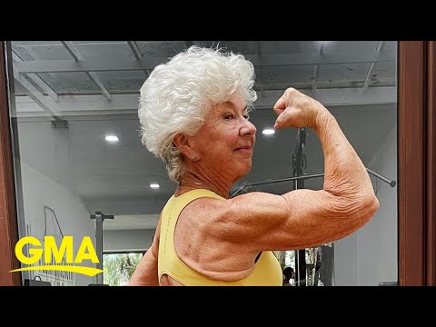 75-year-old fitness influencer shares how she learned to live happily l GMA