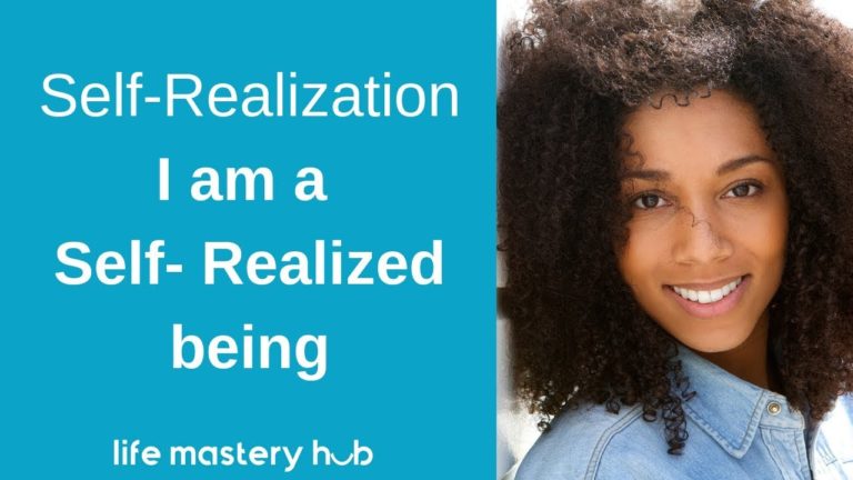 Self-Realization – I am a Self- Realized being meditation with subliminal affirmations