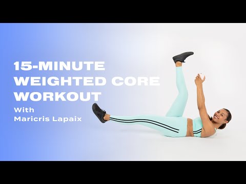 Build Your Core Strength With This 15-Minute Weighted Routine | POPSUGAR FITNESS