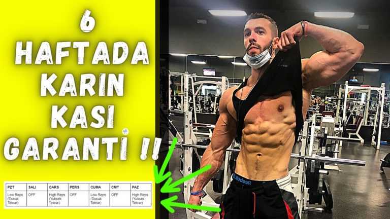 6 HAFTADA GARANTİ KARIN KASI YAPAN PROGRAMIM