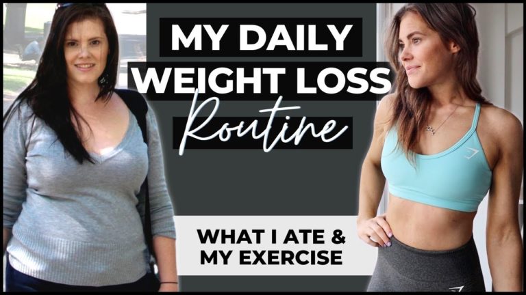 My 30kg Routine To Lose Weight – What I Ate In A Day, Workout Routine & Staying Motivated