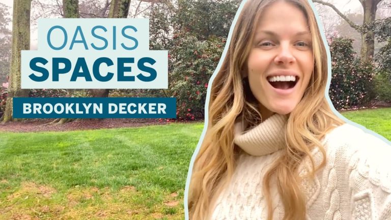 Brooklyn Decker on Spending Time Outside for Mental Clarity | Oasis Spaces | Health