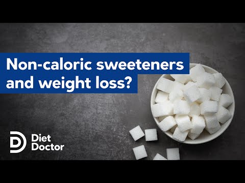 Do non-caloric sweeteners help with weight loss?