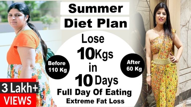 Summer Weight Loss Diet Plan | Lose Weight Fast In Hindi | Lose 10 Kgs In 10 Days | Dr.Shikha Singh