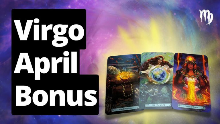 VIRGO – “This is UNIQUE Energy!” Trust Your SHARP MIND at this Time! April Bonus Tarot Reading