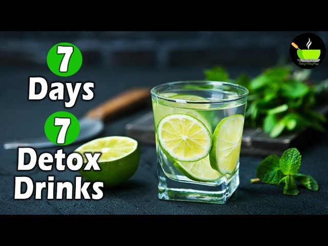 7 Day Detox Drink | Weight Loss Recipes | Detox Drinks To Lose Weight | Fat Cutter Drink