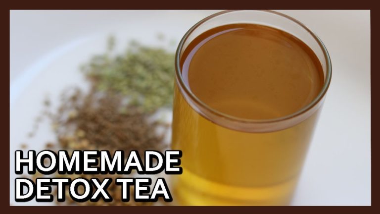 Homemade Detox Tea for Weight Loss | DIY Detox Tea | Easy Weight Loss Recipe by Healthy Kadai