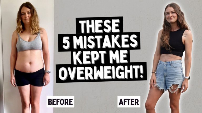 5 common weight loss mistakes//I made them all!